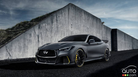 INFINITI Project Black S blends hybrid technology and muscular performance